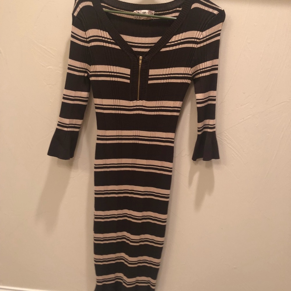 Long sweater dress